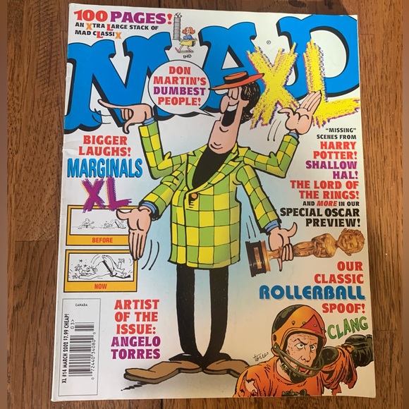 Mad Magazine XL #14 March 2002 “An Extra Large Large Stack of Mad Classix” - Picture 1 of 3
